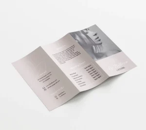 Custom Fancy Full-Color Digital Printed Art Paper Brochure Film Lamination Embossing Debossing Custom Logo Graphic Design