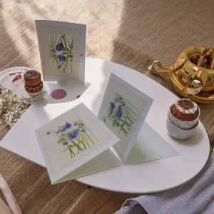 Custom Fancy New Year Greeting Thank You Gift Card Print on High Quality Paper & Paperboard