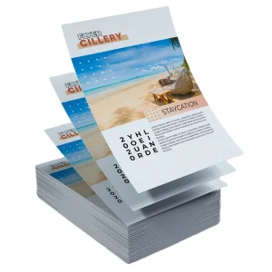 Custom Flyer Printing Paper Flyers Color Print for Promotion and Personalized Marketing