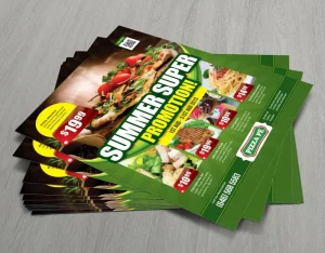 Custom Flyers Printing A3 A4 Service Paperflyer Printing Brochure Custom