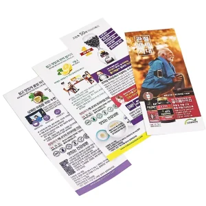 Custom Flyers Printing Service A3 A4 A5 A6 Restaurant Menu Booklet Poster Brochure Pamphlet Leaflet Flyer Printing