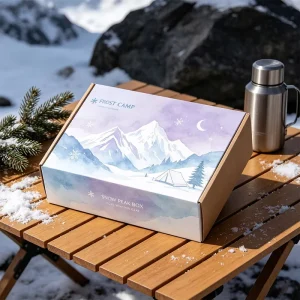 Custom Folding Gift Box Packaging Printed Paper Outdoor Product Package Box