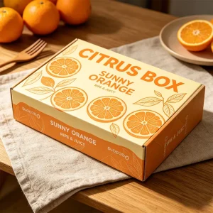 Custom Folding Gift Box Packaging for Fruit Paper Gift Packing Box