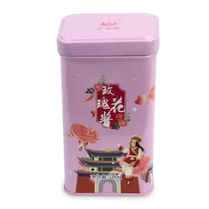 Custom Food Grade Tinplate Rectangular Tea and Candy Tin Box with Offset Printing Gift Packaging