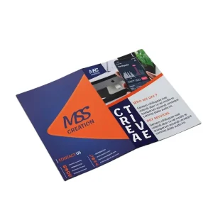 Custom Free Design Art Paper Flyers Leaflet Trifold Brochure Printing Instruction Manual Menu Catalog Magazine Printing Service