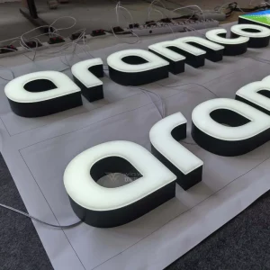 Custom Front Lit Acrylic LED Signs Indoor Waterproof Channel Letters for Brand Storefronts Factory Direct