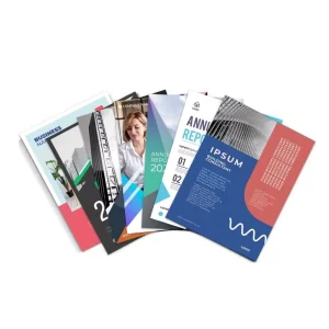 Custom Full-Color A4/A5 Advertising Brochure Catalogue Manual Journal Pamphlet Printing