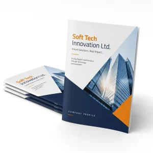Custom Full Color Booklet Catalogue Printing Product Brochure for Company Business