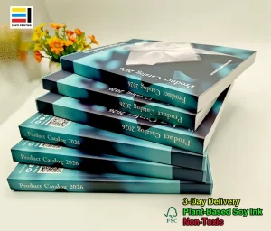 Custom Full-Color Brochure Printing Magazine Gift Softcover Catalog Book Printing Service
