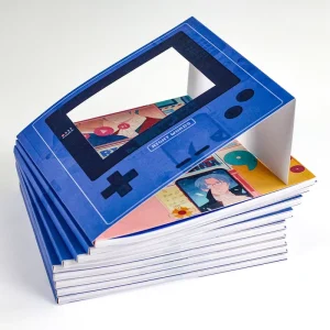 Custom Full Color Comic Book Children’s Story Book Die Cut Cardboard Cover Professional Printing With UV Spiral Binding
