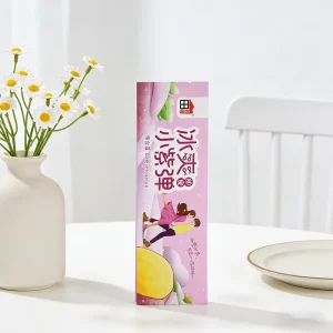 Custom Full Color Design Printed Glossy Bopp Super Quality Card Packaging Moisture Proof Back Middle Seal Mylar Bags