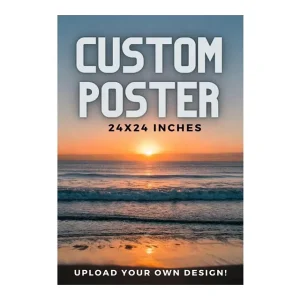 Custom Full Color Glossy Duplex Board Cardboard Anime Poster Digital Printing Eco-Friendly Paint Custom Size Custom Logo Upload