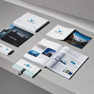 Custom Full-Color Glossy Magazine Brochure Catalog Book Printing