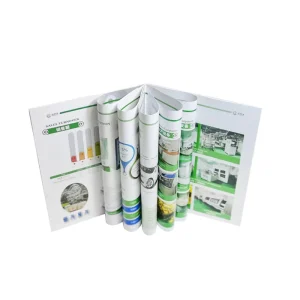 Custom Full Color Offset Printed Eco-friendly Cardboard Embossed 4×6 Catalog Leaflet Flyers Brochure Booklet