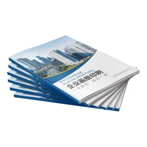 Custom Full-Color Printed Catalogue Leaflet Brochure and Magazine Book for Company Instructions Manual Durable Label Product