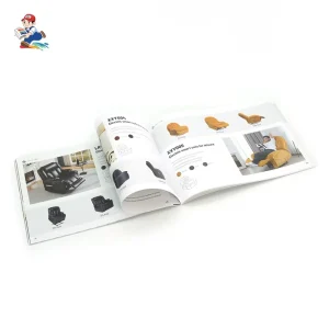 Custom Full Color Saddle Stitched Promotional Catalog Brochures Printing for Your Business