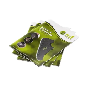 Custom Full Color Sewing Binding A4 Art Paper Catalogue & Brochure Printing with Embossing Offset Printing Service