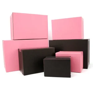 Custom Gift Box Designed Packaging Shipping Boxes Corrugated Cardboard Craft Paper Easy Folding and Packing