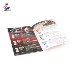 Custom Glossy Finish Brochure Catalogue Printing with Foil Stamping Options