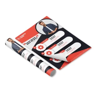 Custom Glossy Paper Flyer Business Leaflet Flier Poster Printing Services for Promotion