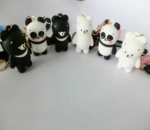 Custom Good Quality Anime Key Chain 3D Pvc Keychain for Gift OEM Soft Pvc Keyring Mascot Keychains