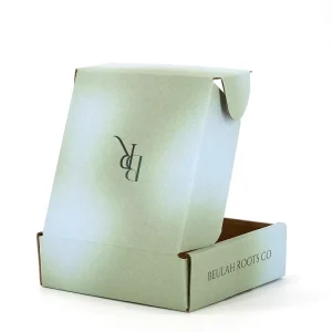 Custom Gradient Printed Corrugated Packaging Box Color Outside Kraft Inside Eco Friendly Luxury Gift Packaging for E Commerce