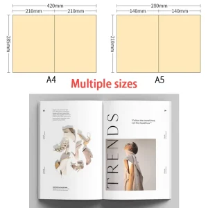 Custom Graphic Design Printing Service Personalized Booklet Magazine Catalog Professional Brochure Manufacturing