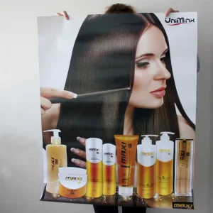 Custom Hair Products Poster Advertising Posters OEM Offset Printing Film Lamination Calendar Printing Cardboard CN GUA
