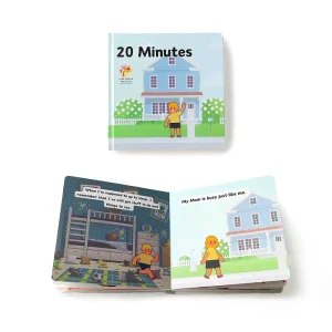 Custom Hard Cover Educational Children’s Baby Board Book with Offset Printing and Paperboard Material