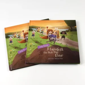 Custom Hardcover Children Book Printing with Color Illustrations for Kids Educational Story Books