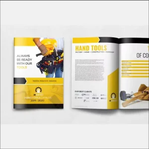 Custom Hardcover Softcover Paper Books Printing Magazine Booklet Brochures Catalogue Brochure Printing Services