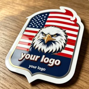 Custom Holographic Die Cut Waterproof UV Resistant Adhesive Stickers for Laptop Decoration Vinyl Craft Use