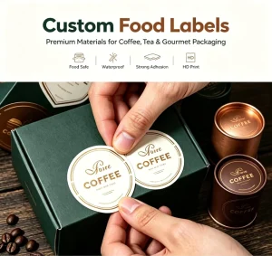 Custom Holographic Vinyl Stickers, Eco-Friendly Oil-Proof Heat-Resistant Permanent Adhesive, Multiple Shapes