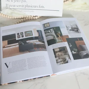 Custom Home Living Room Decoration Brochure Catalogue Printing Custom Famous Brand Printed Designer Decor Faux Books
