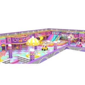 Custom Indoor Playground Equipment Multi Zone Commercial Soft Play Structure Turnkey Solution for Mall FEC Amusement Park