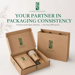 Custom Kraft Coffee Packaging Recyclable Branding Combo Custom Coffee Bag Mailer Box Biodegradable Coffee Bag For Boutique Set