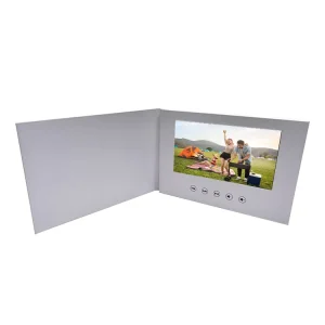 Custom LCD Video Guest Book with Custom Cover, Content and Packaging for Weddings and Events