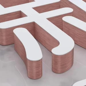 Custom LED 3D Illuminated Frameless Letter Signs