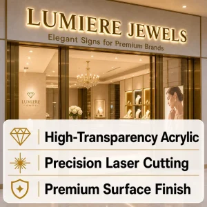 Custom LED Illuminated Storefront Sign Channel Letters for Shop Salon Restaurant Office