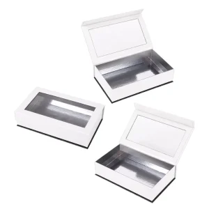 Custom LOGO High End Paper Boxes Gift Box Book Shaped Magnetic Snap Close Folding Packaging Durable and Stylish
