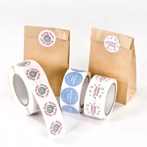 Custom Label Stickers Business Logo Personalized Stickers Custom Branding for Small Business