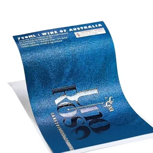 Custom Label Stickers Roll-form Self-adhesive Waterproof Labels Transparent Sealing Stickers Six-color Rotary Printing