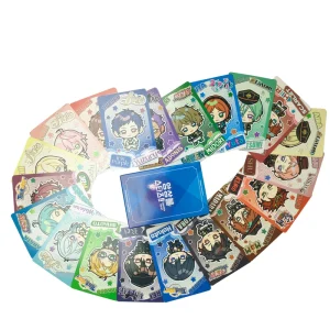 Custom LanguageLearning Cards Korean Anime Cute With Double Sided Printing for Children VocabularyPractice EducationalFlash Card