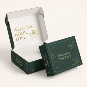 Custom Large Colorful Printed Waterproof Corrugated Cardboard Clothing Shipping Boxes with Sponge Lining and Logo Packaging