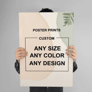 Custom Leaflet Printing Wall Laminated Educational Poster for Kids