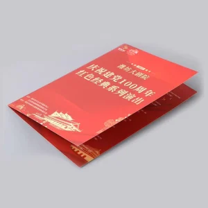 Custom Leaflet Service Leaflets Printer Flyers Flyer Pamphlet Business Custom Brochure Printing OEM Offset Printing