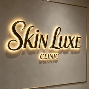 Custom Led Backlit Sign personalized Led Light Sign 3d Backlit Acrylic Signage for Beauty Hair Salon Wall Logo business Sign Led
