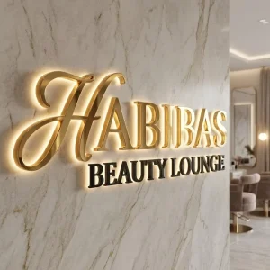 Custom Led logo Sign Led Illuminated Signs Custom Led Business Sign 3D LED Illuminated Channel Letters Backlit Sign for Business