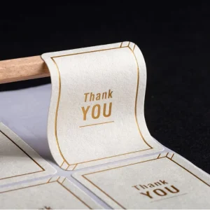 Custom Logo 3D Emboss Brand Design Self Adhesive Matte Textured Label Paper Boxes Seal Stickers Labels