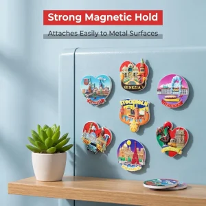 Custom Logo 3D Resin Tourism Souvenirs City Custom Refrigerator Sticker Souvenir Home Decoration Resin Fridge Magnet